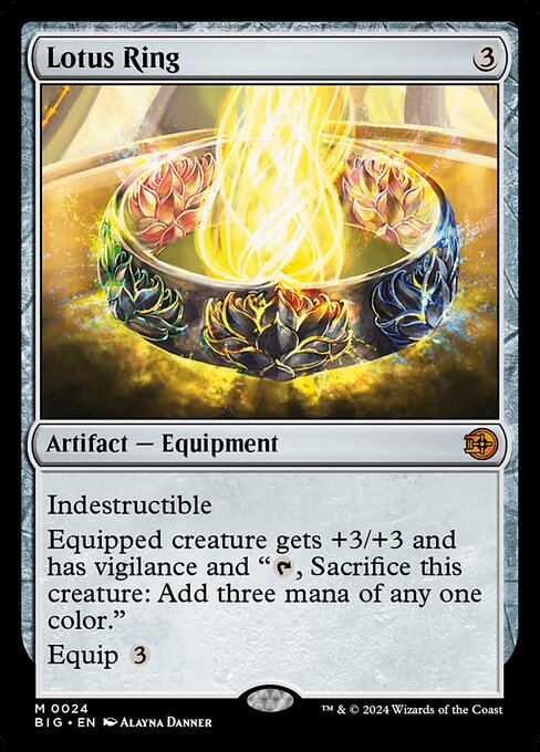 Lotus Ring - Foil