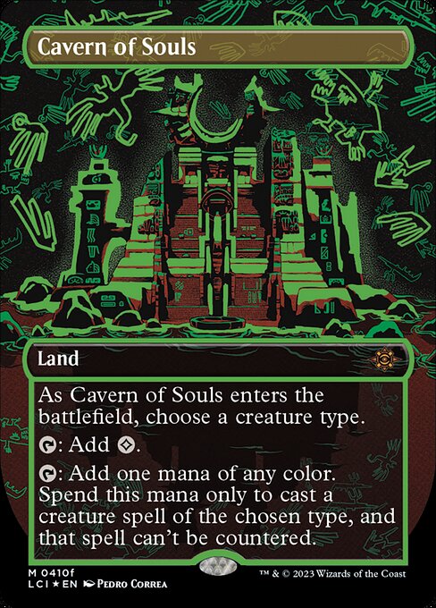 Cavern of Souls (Neon Ink Green) - Foil