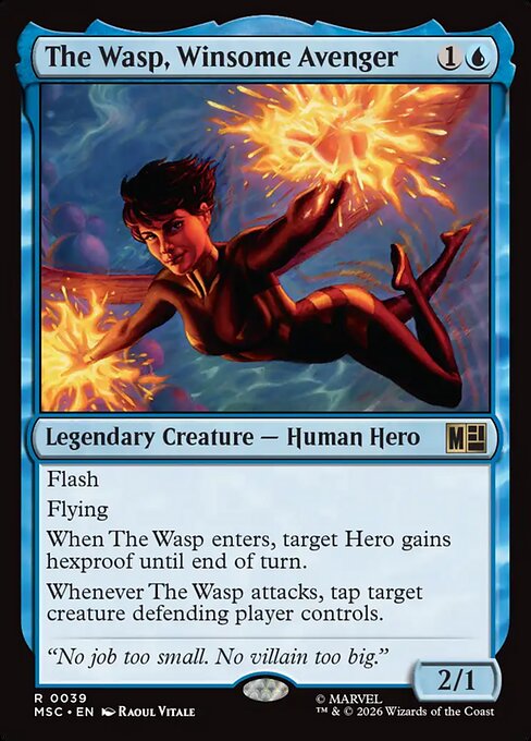 The Wasp, Winsome Avenger - Surge Foil