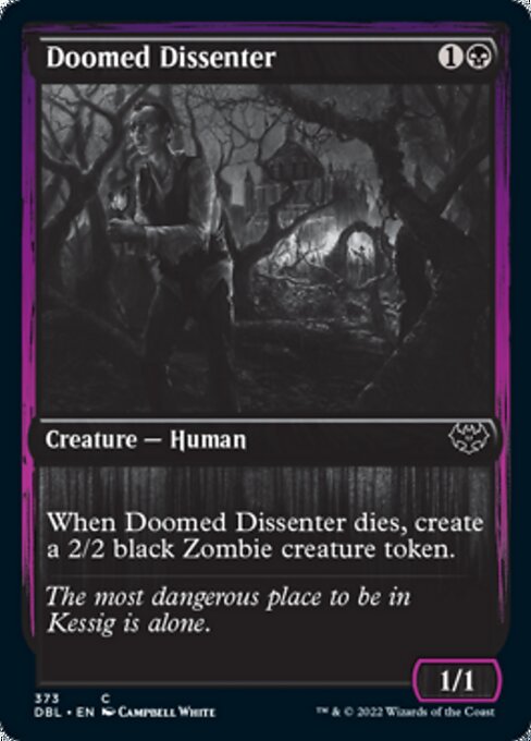 Doomed Dissenter - Foil