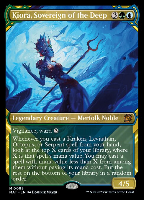 Kiora, Sovereign of the Deep - Foil