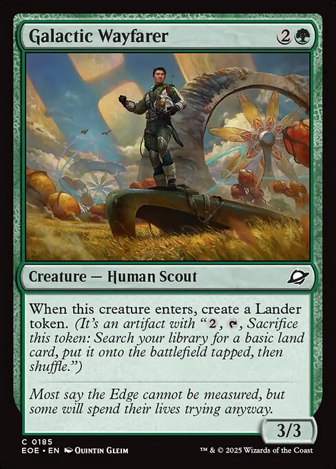 Galactic Wayfarer - Foil
