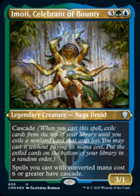 Imoti, Celebrant of Bounty - Foil-Etched