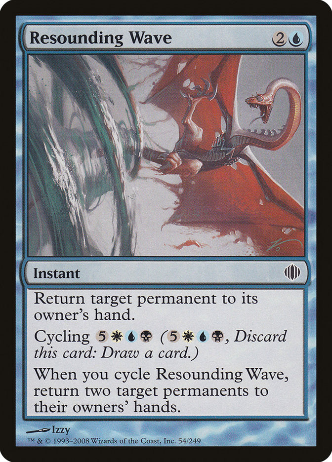 Resounding Wave - Foil
