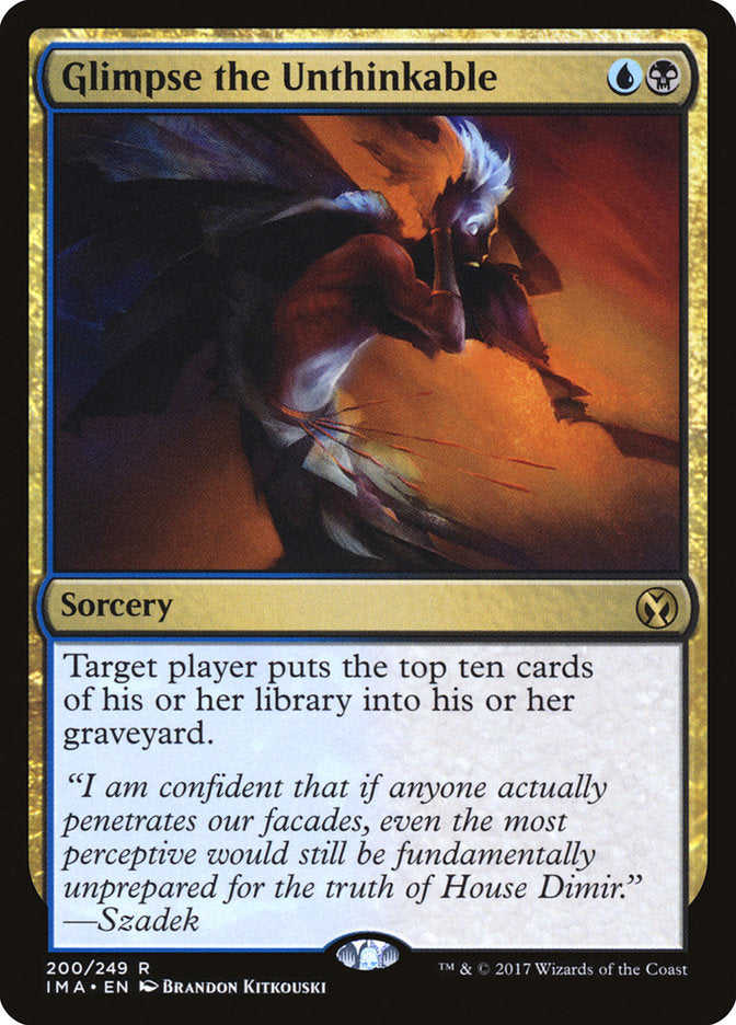 Glimpse the Unthinkable - Foil