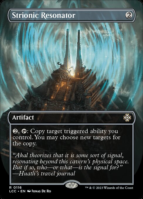 Strionic Resonator - Foil