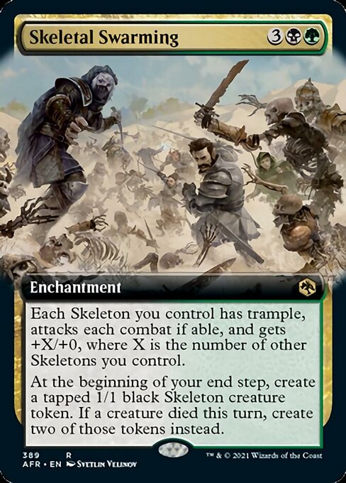 Skeletal Swarming - Foil