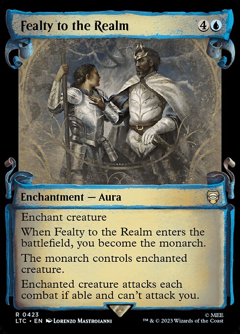 Fealty to the Realm - Silver Foil