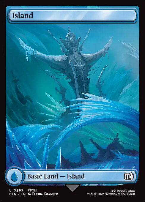 Island (297) - Full Art Foil