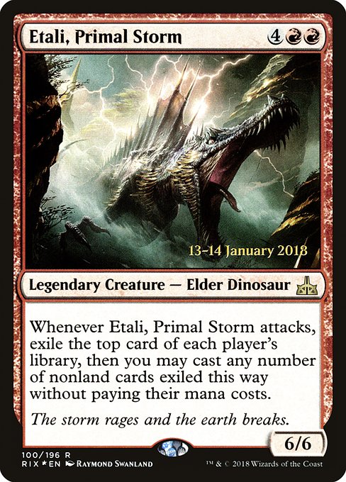 Etali, Primal Storm - Foil - Prerelease Promo