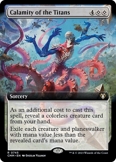 Calamity of the Titans - Foil