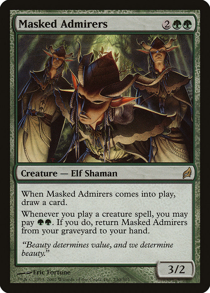 Masked Admirers - Foil