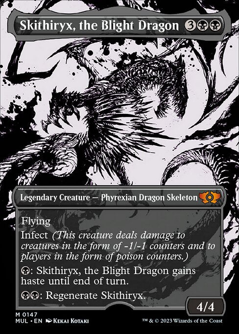 Skithiryx, the Blight Dragon - Halo Foil