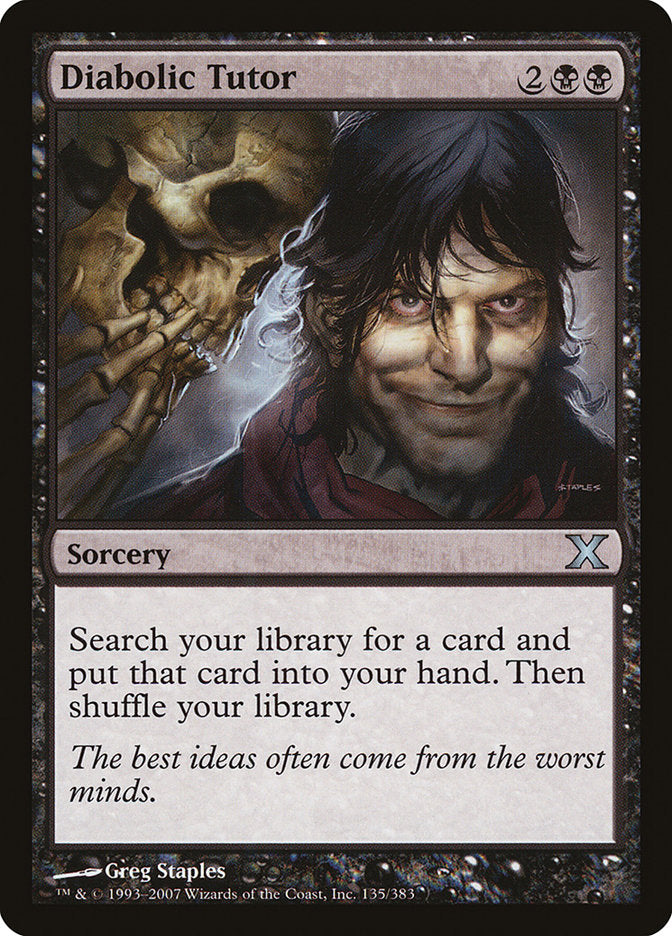 Diabolic Tutor - Foil