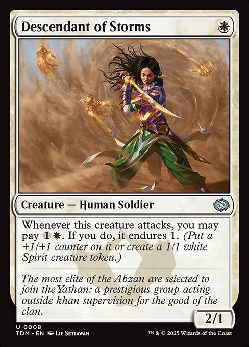 Descendant of Storms - Foil
