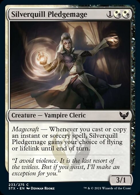 Silverquill Pledgemage - Foil
