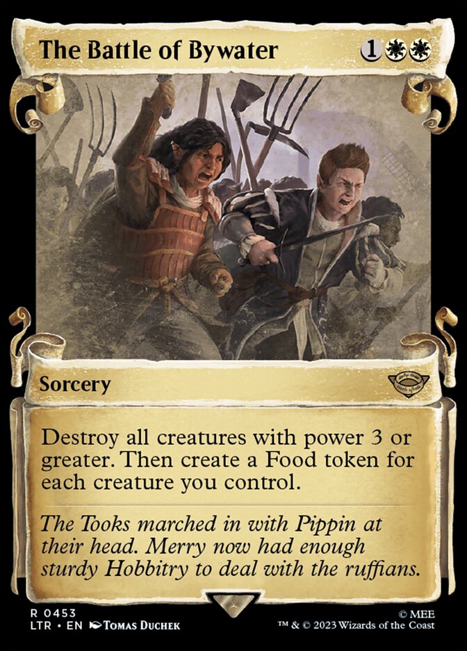 The Battle of Bywater - Silver Foil