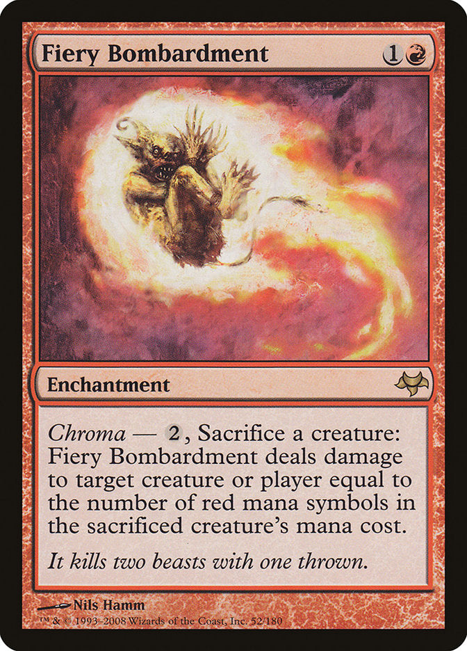 Fiery Bombardment - Foil