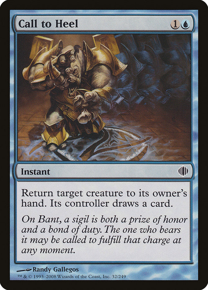 Call to Heel - Foil
