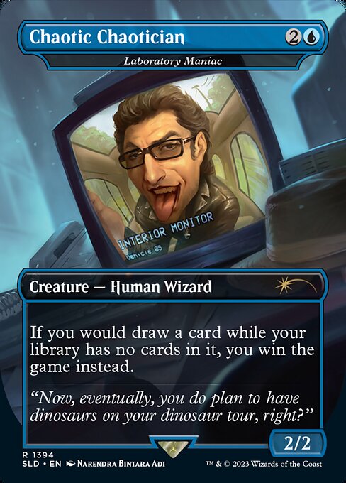 Laboratory Maniac (1394 - Chaotic Chaotician)