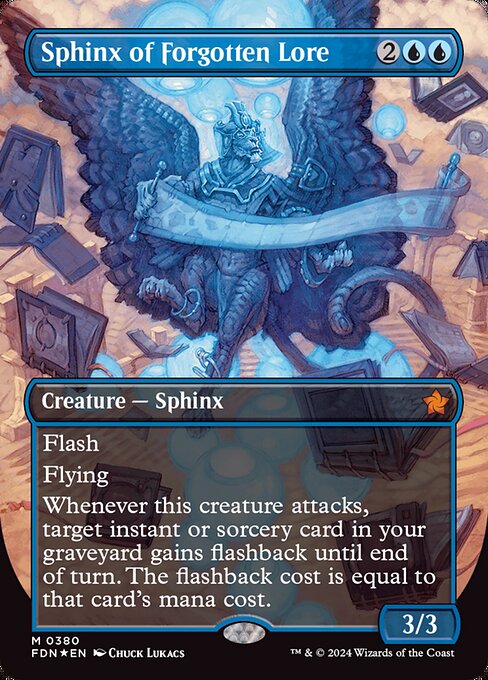 Sphinx of Forgotten Lore - Mana Foil
