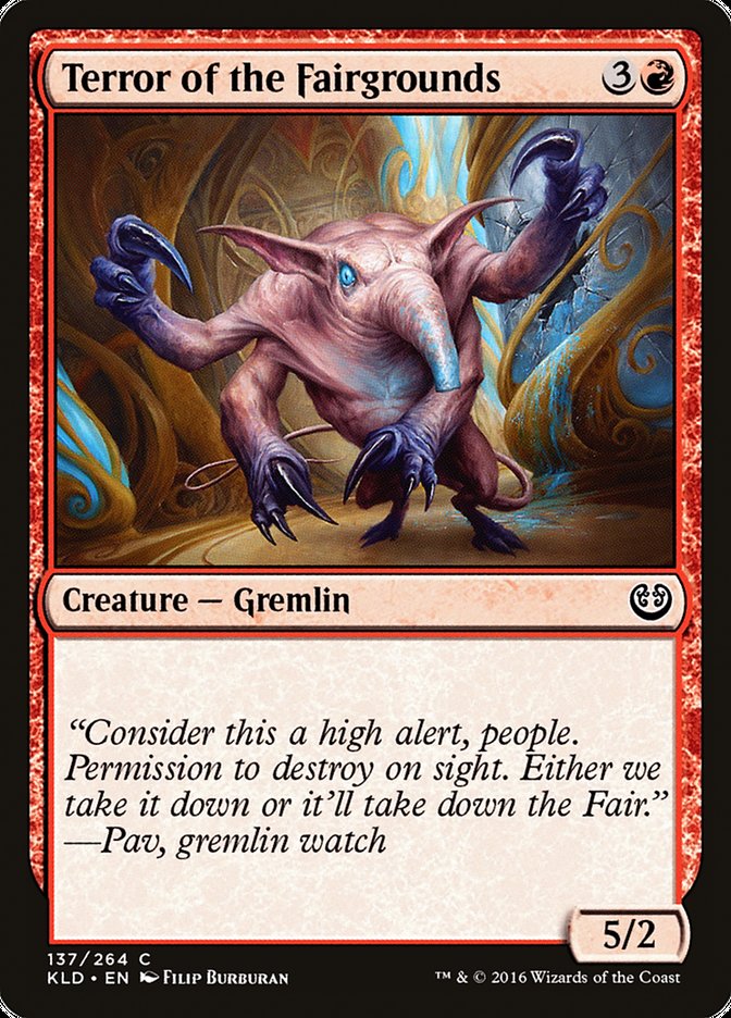Terror of the Fairgrounds - Foil