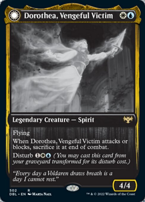 Dorothea, Vengeful Victim - Foil