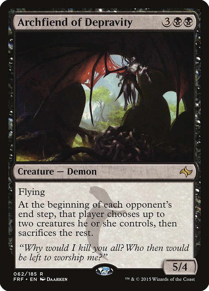 Archfiend of Depravity - Foil
