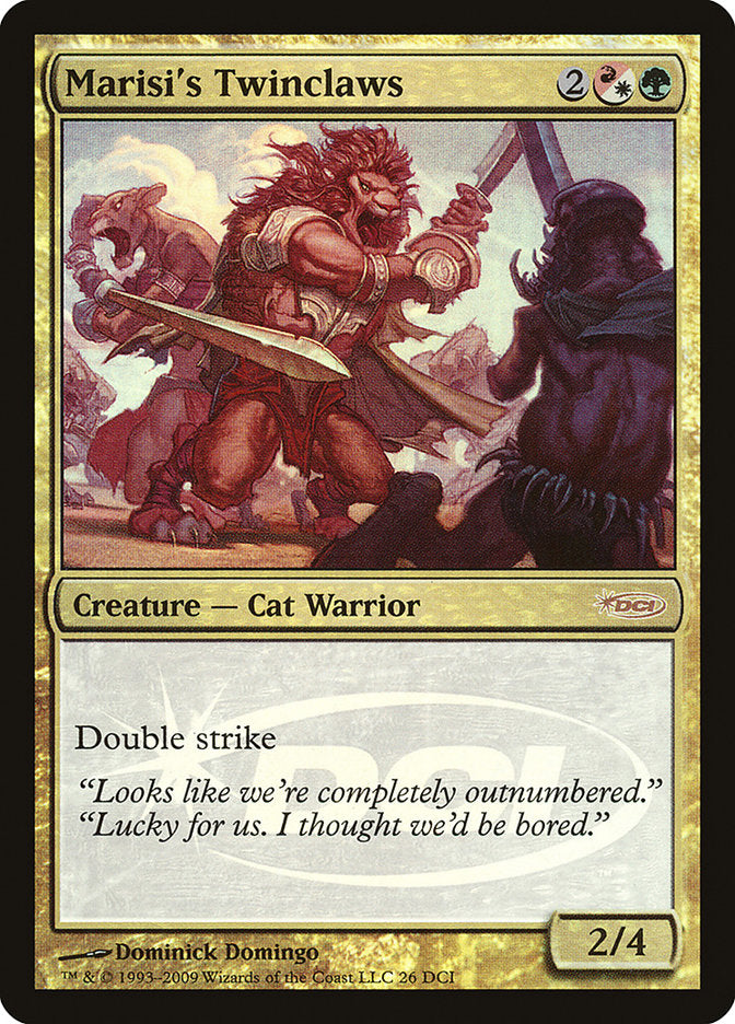 Marisi's Twinclaws - Foil - WPN Promo