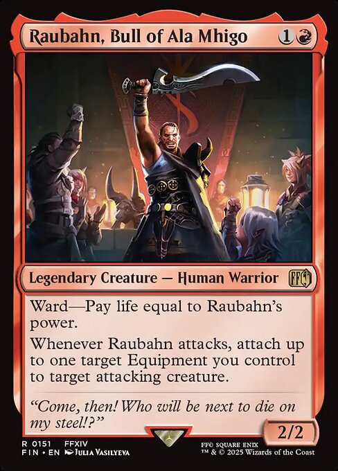Raubahn, Bull of Ala Mhigo - Foil