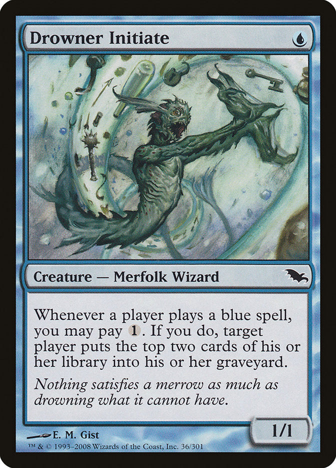 Drowner Initiate - Foil