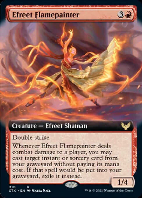 Efreet Flamepainter - Foil