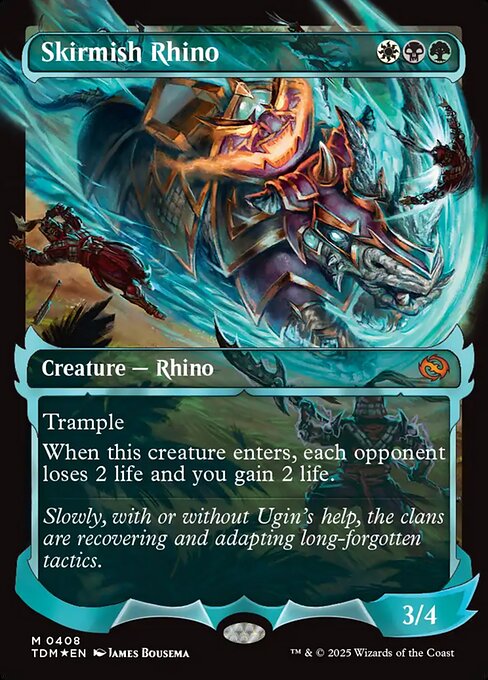 Skirmish Rhino - Foil