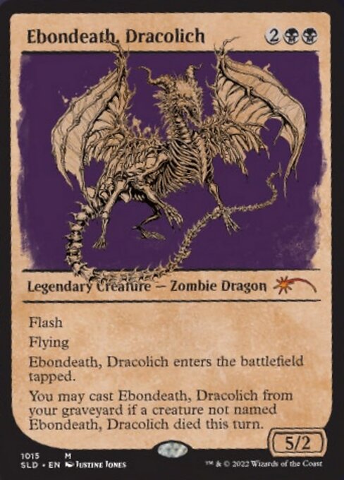 Ebondeath, Dracolich - Foil