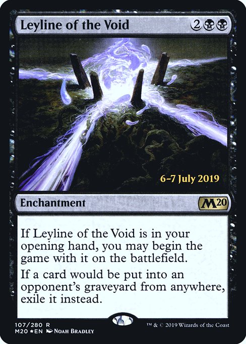 Leyline of the Void - Foil - Prerelease Promo