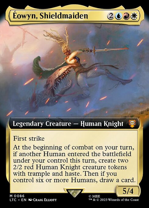 Eowyn, Shieldmaiden - Foil
