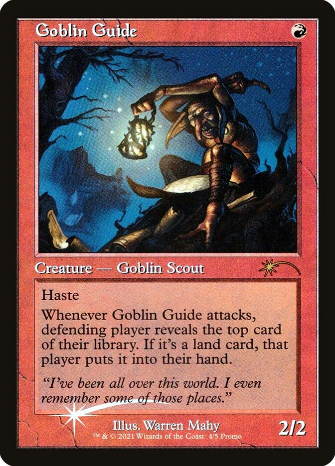 Goblin Guide - Foil - Love Your Local Game Store Promo