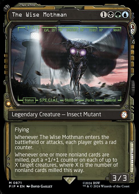 The Wise Mothman - Surge Foil