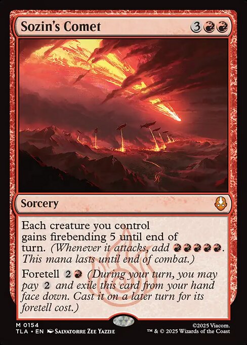 Sozin's Comet - Foil