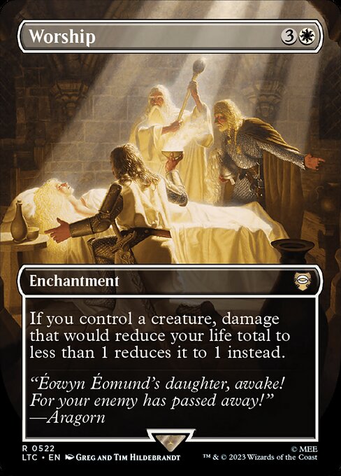 Worship - Silver Foil