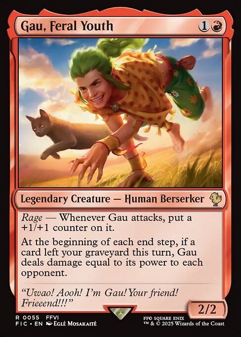Gau, Feral Youth - Surge Foil