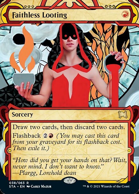 Faithless Looting - Foil-Etched