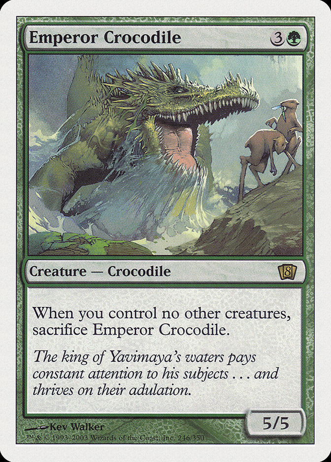 Emperor Crocodile - Foil
