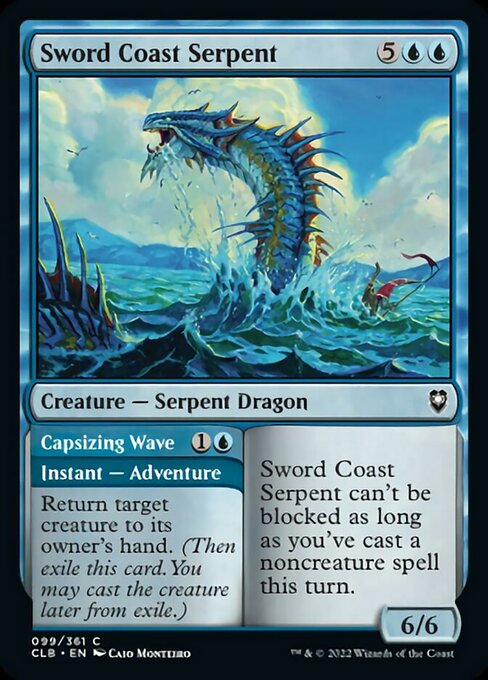 Sword Coast Serpent - Foil