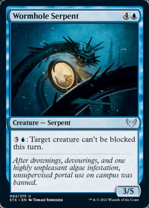 Wormhole Serpent - Foil