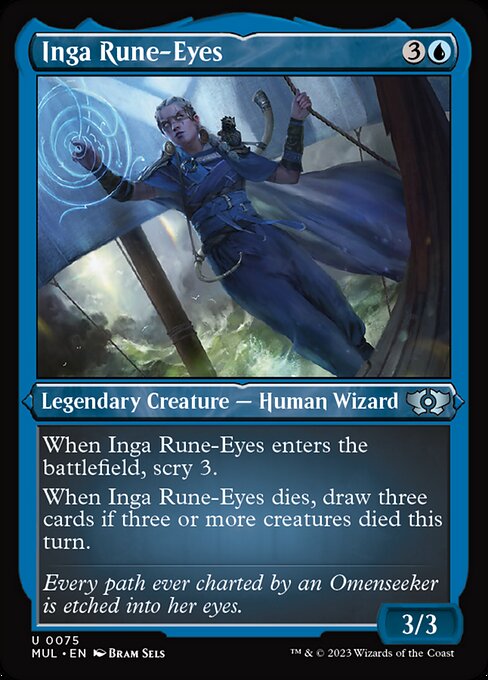 Inga Rune-Eyes - Foil-Etched