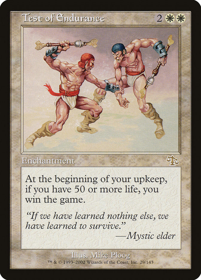 Test of Endurance - Foil