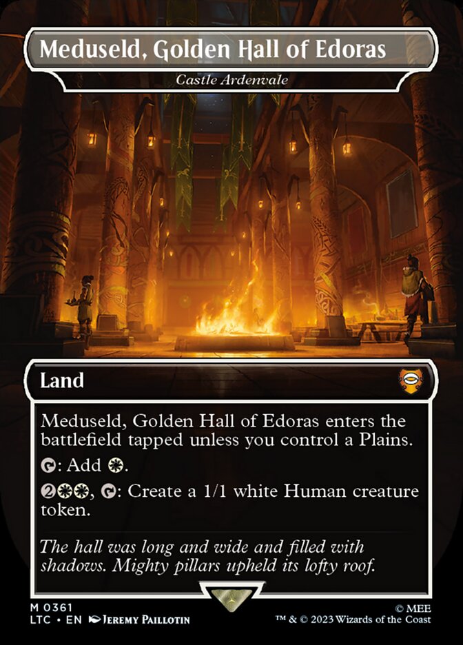 Castle Ardenvale (0361 - Meduseld, Golden Hall of Edoras) - Foil