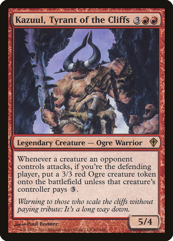 Kazuul, Tyrant of the Cliffs - Foil