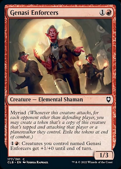 Genasi Enforcers - Foil